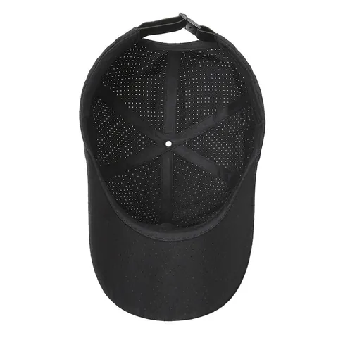 Unisex Outdoor Sports Quick Dry Baseball Cap Breathable Perforated Sun Hat With Mountain Print Adjustable Mesh Fishing Cap