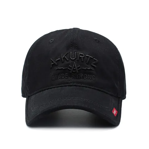 Unisex Katoenmix Honkbalpet Met Letterborduurwerk Verstelbare Zonnehoed Voor Outdoor Sport Casual Hoofdbedekking