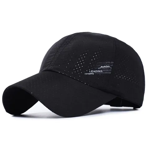 Berretto da Baseball in Mesh Traspirante ad Asciugatura Rapida Uomo Donna Cappello da Sole Sportivo All'aperto Regolabile