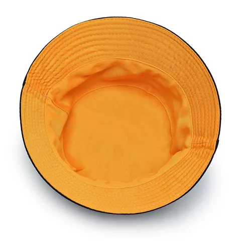 Women Double Sided Bucket Hat Korean Style Sun Protection Solid Color Cotton Plain Packable Sun Hat Outdoor Travel