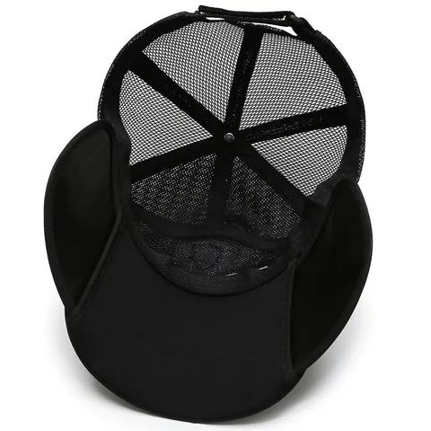 Outdoor Sport Atmungsaktive Mesh Baseballkappe Mit Einziehbarer Krempe Für Herren Damen Sonnenschutz Angeln Hut Klassischer Hut