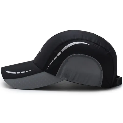 Cappello da Baseball Sportivo ad Asciugatura Rapida per Uomo Donna Traspirante Riflettente Regolabile per Corsa e Outdoor
