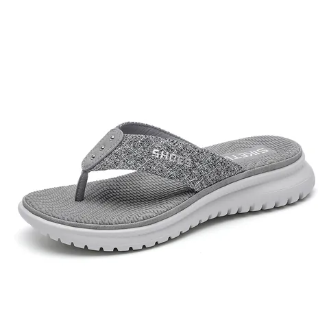 Chancletas de Cuña Casuales para Mujer con Pedrería y Remaches Sandalias de Cuero de PU Suela Gruesa Zapatos de Playa de Verano
