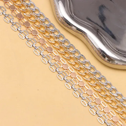 Bohemien Bunte Herz Hutkette Strass Gold Silber Metall Deko Kette Für Basecaps Taschen DIY Schmuck Zubehör