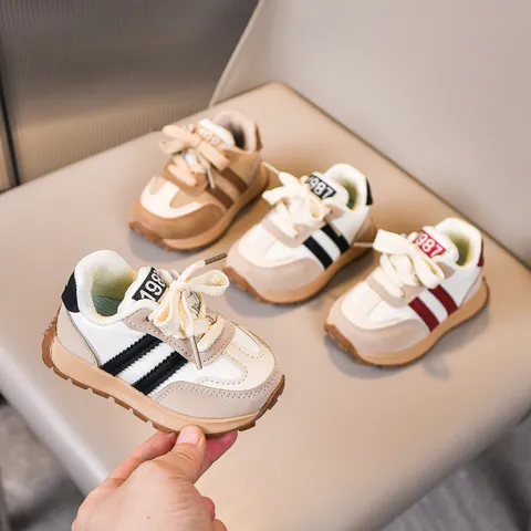 Sneakers Retro Patchwork per Bambini Ragazzi Ragazze Scarpe da Corsa Antiscivolo Traspiranti Casual Joggers Suola Morbida Scarpe da Passeggio