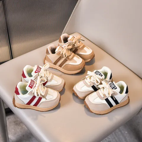 Sneakers Retro Patchwork per Bambini Ragazzi Ragazze Scarpe da Corsa Antiscivolo Traspiranti Casual Joggers Suola Morbida Scarpe da Passeggio