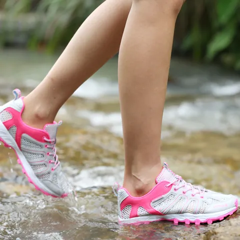 Unisex Ademende Mesh Outdoor Watersportschoenen Antislip Lichtgewicht Wandelsandalen Sneldrogende Trekking Sneakers