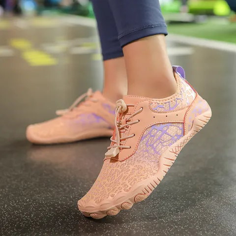 Unisex Quick Dry Wading Water Shoes Non Slip Breathable Mesh Beach Shoes For Swimming Gym Fitness Yoga Outdoor Sports