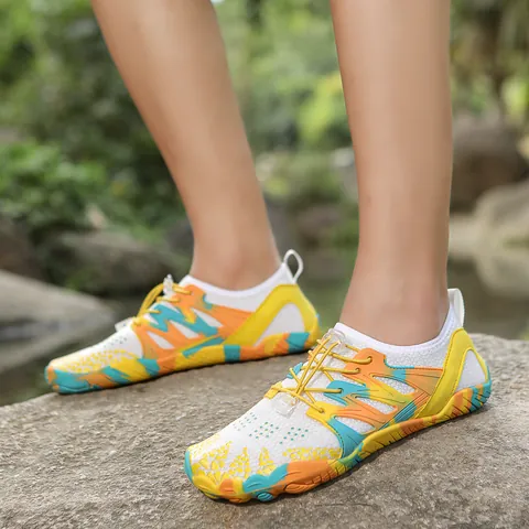 Scarpe da Scoglio Unisex Traspiranti ad Asciugatura Rapida per Uomo Donna Scarpe da Nuoto Antiscivolo Calzature per Spiaggia Trekking Yoga