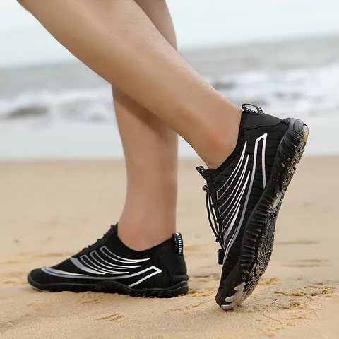 Unisex Quick Dry Water Shoes Breathable Aqua Socks Non-Slip Wading Shoes For Beach Swim Surf Yoga Hiking Outdoor Sporty Footwear