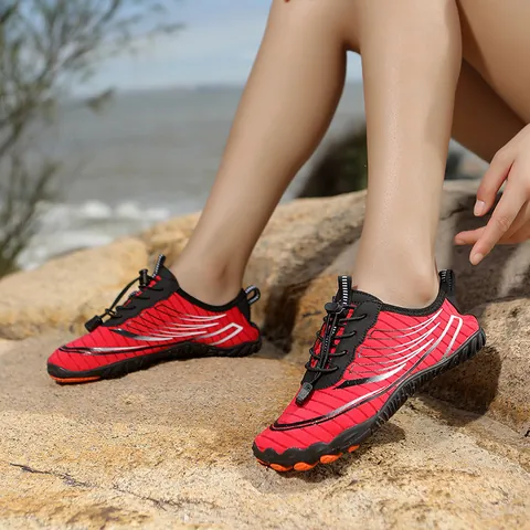 Unisex Quick Dry Water Shoes Breathable Aqua Socks Non-Slip Wading Shoes For Beach Swim Surf Yoga Hiking Outdoor Sporty Footwear