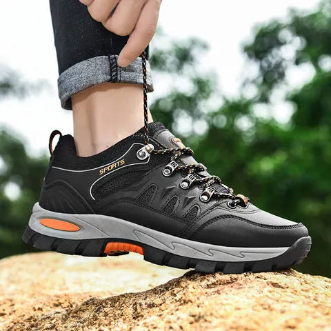 Professionelle Outdoor Wanderschuhe Für Herren Damen Atmungsaktive Low-Cut Trekking Sneaker Rutschfeste Verschleißfeste Laufschuhe