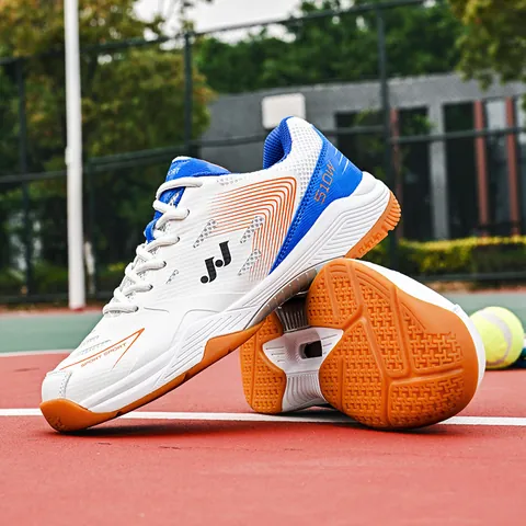 Professional Badminton Tennis Shoes Men Women Breathable Lightweight Anti-Slip Court Sport Sneakers Training Gym Shoes 510W