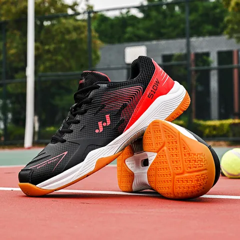 Professional Badminton Tennis Shoes Men Women Breathable Lightweight Anti-Slip Court Sport Sneakers Training Gym Shoes 510W