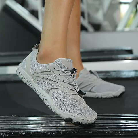 Unisex Outdoor Quick Dry Water Shoes Barefoot Five Finger Beach Wading Shoes For Men Women Swimming Hiking Sports Sneakers