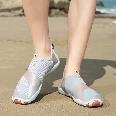 Unisex Quick-Dry Water Shoes Breathable Anti-Slip Barefoot Diving Swimming Beach Shoes Outdoor Surfing Aqua Shoes For Men Women