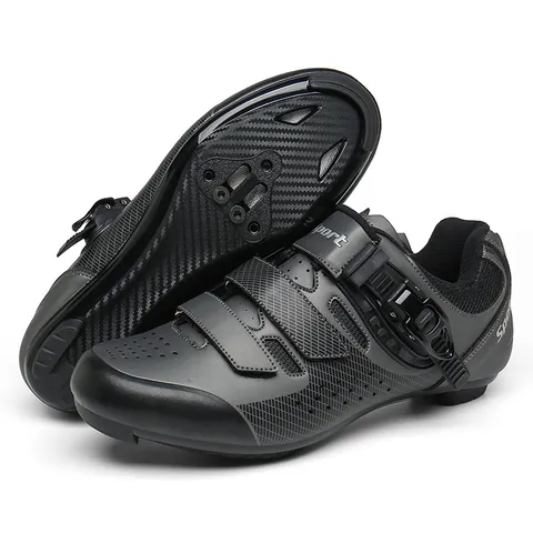 Professionele Heren Fietsschoenen Racefiets Mountainbike Schoenen Ademend Antislip Draaisluiting Klittenband Sportieve Fiets Schoenen