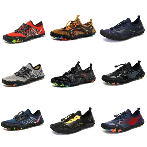 Unisex Quick Dry Water Shoes For Men Women Non-Slip Barefoot Aqua Socks For Beach Swimming Diving Surf Outdoor Wading Shoes