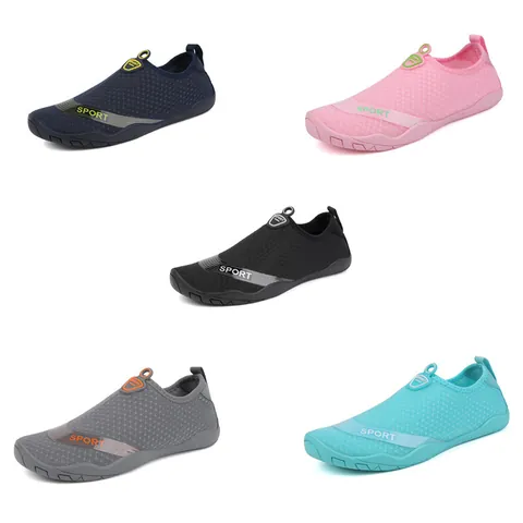 Unisex Quick-Dry Water Shoes Breathable Mesh Non-Slip Beach Wading Shoes For Swimming Snorkeling Surfing Outdoor Sports Barefoot Shoes