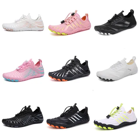 Quick Dry Wading Shoes Men Women Barefoot Water Shoes Outdoor Beach Swimming Fitness Cycling Yoga Five Finger Aqua Shoes