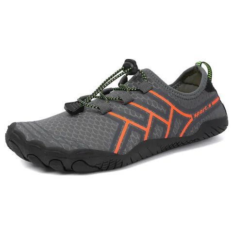 Quick Dry Water Shoes For Men Women Mesh Breathable Outdoor Wading Beach Swimming Hiking Sport Sneakers Non-Slip Rubber Sole