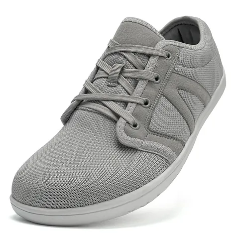 Minimalist Barefoot Shoes For Men Women Wide Toe Box Breathable Flyknit Mesh Outdoor Leisure Hiking Fitness Training Sneakers
