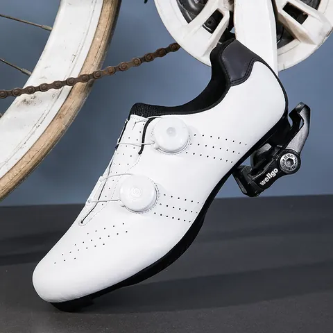 Professional Cycling Shoes Dual Rotary Dials Breathable Reflective Road Mountain Bike Shoes For Men Women Unisex Gear