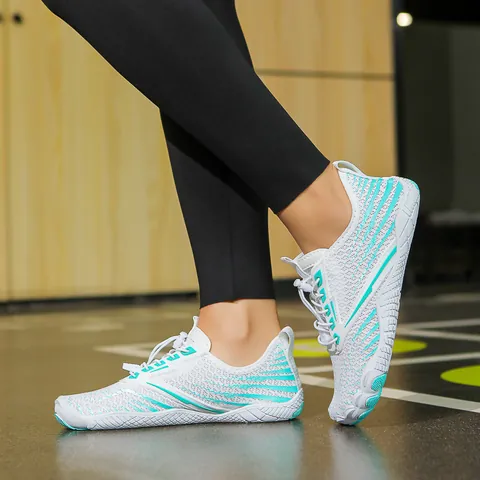 Lightweight Breathable Five Finger Barefoot Water Shoes Non-Slip Quick Dry Aqua Shoes For Outdoor Swimming Hiking Gym Unisex