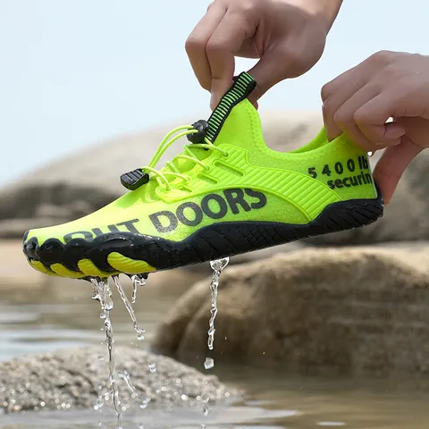 Scarpe da Guado Unisex Antiscivolo ad Asciugatura Rapida Scarpe da Acqua Traspiranti in Mesh Sandalo Scarpe da Spiaggia Aqua per Nuoto Fitness