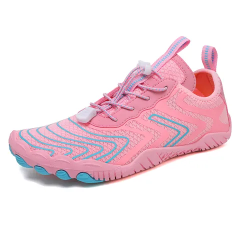 Scarpe da Guado ad Asciugatura Rapida Scarpe da Acqua Spiaggia Unisex Traspirante Mesh Suola in Gomma Fitness Nuoto Sneakers