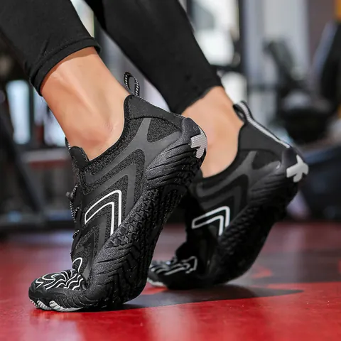Scarpe da Guado ad Asciugatura Rapida Scarpe da Acqua Spiaggia Unisex Traspirante Mesh Suola in Gomma Fitness Nuoto Sneakers