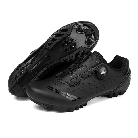 Professionele Fietsschoenen Ademend Racefiets Mountainbike Schoenen Met Draaisysteem Voor Heren Vrouwen Antislip Lichtgewicht Sportieve Biking Sneakers