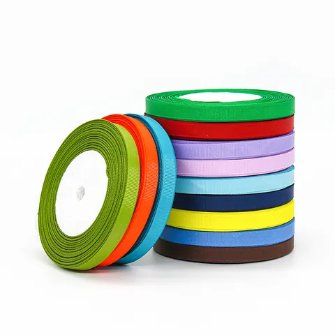 Cinta de Falla Cinta de Tela Acanalada de Poliéster Para Manualidades DIY Envoltura de Regalos Decoración de Bodas Accesorios Para el Cabello Costura