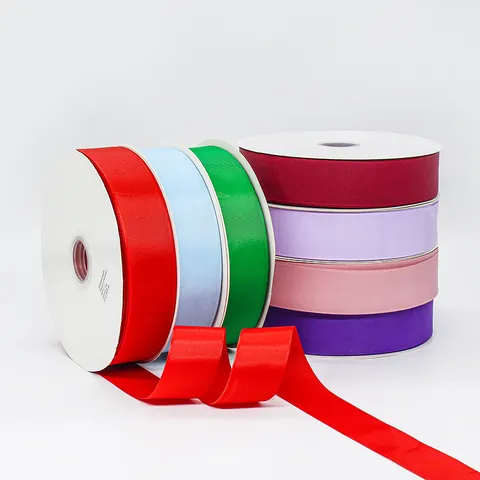 High Density Grosgrain Ribbon Polyester Ribbed Ribbon For Gift Wrapping Flower Packaging Cake Box Decor DIY Crafts