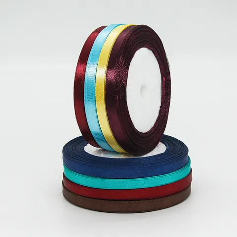 Satin Ribbon Roll Polyester Silk Ribbon For Gift Wrapping DIY Crafts Wedding Party Decoration Sewing Apparel Accessories
