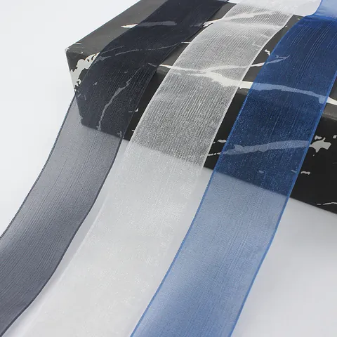 Organza Chiffon Lint Rol Voor Cadeauverpakking DIY Haarstrikken Bruiloft Feest Decoratie Naaien Handwerk Benodigdheden