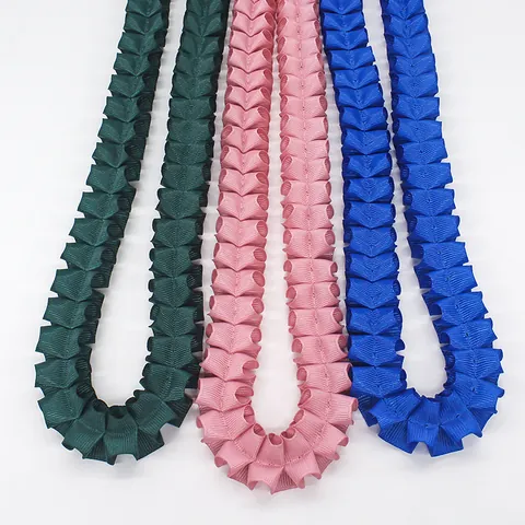 Ruban Plissé à Volants en Gros-Grain pour Accessoires de Vêtement DIY Décoration Dentelle Couture Mode Embellissement