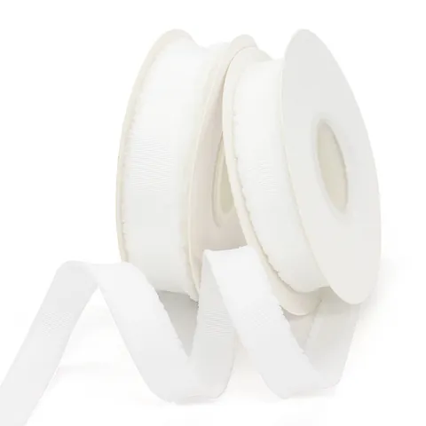 Frayed Edge Grosgrain Ribbon Polyester Ribbed Webbing For Gift Wrapping DIY Craft Wedding Decor Bouquet Floral Ribbon