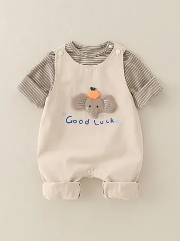 Baby Cartoon Baumwolle Langarm Oberteil Und Hose Kleinkind Herbst Outfit Lässig Atmungsaktiv Kleidung Für Jungen Mädchen