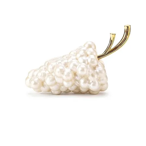 Sac De Soirée En Forme De Raisin Pochette En Künstliche Perles Acryliques Sac À Main De Fête À La Mode Avec Poignée Et Chaîne Dorées