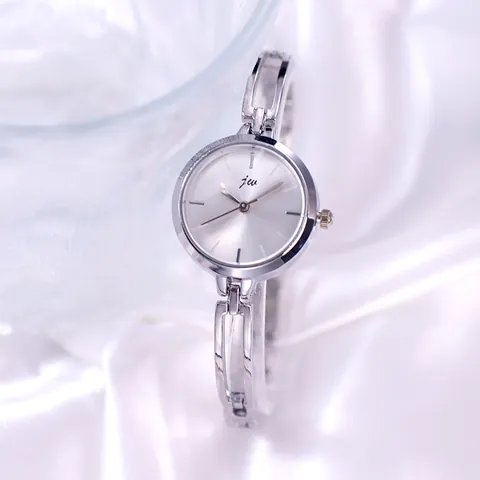Minimalist Round Quartz Watch For Women Alloy Hollow Bangle Strap Sunray Dial Fashion Wristwatch Ladies Jewelry Gift
