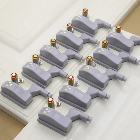 LED Cabinet Hinge Light Induction Sensor Lamp For Wardrobe Closet Kitchen Lighting Home Decor Automatic Light With Battery