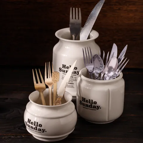 Classical Tableware Series Vintage Cutlery Stickers For Scrapbooking DIY Decoration Paper Material Pack Fork Spoon Design