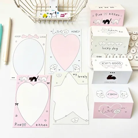 Tarjetas de Embalaje de Cartón de Animales de Estilo Ins para la Protección de Tarjetas Fotográficas Cabecera Decorativa y Material de Papelería de Respaldo