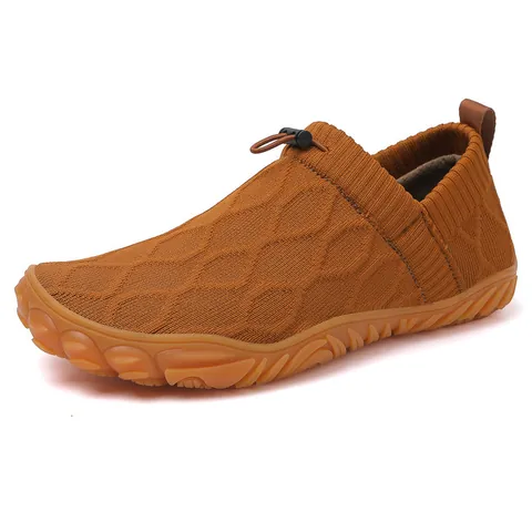 Men Women Barefoot Water Shoes Knitted Breathable Quick Dry Outdoor Sports Shoes Non-slip Rubber Sole Hiking Fitness Sneakers