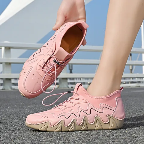 Unisex Octopus Wave Sole Casual Sneakers Artificial Leather Breathable Outdoor Sports Shoes For Men Women Low Top Walking Shoes