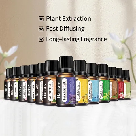 Water Soluble Aromatherapy Essential Oil Natural Plant Extract For Humidifier Diffuser Home Fragrance Air Purifying