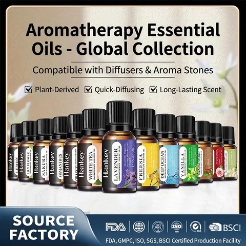Water Soluble Aromatherapy Essential Oil Natural Plant Extract For Humidifier Diffuser Home Fragrance Air Purifying
