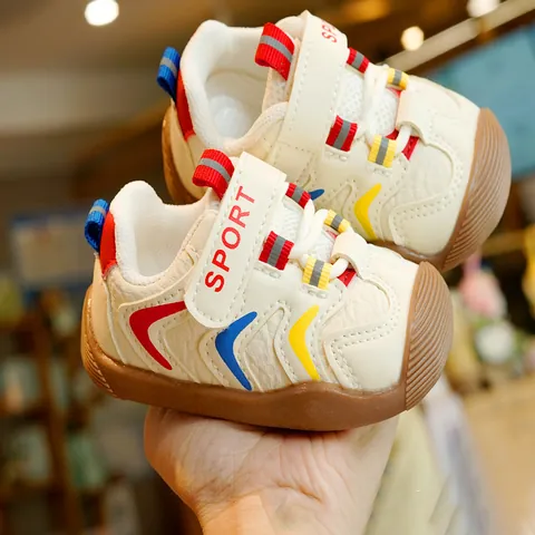 Baby First Walker Shoes Breathable Non-Slip Soft Sole Infant Sneakers For Toddler Boys Girls Spring Autumn Sport Shoes