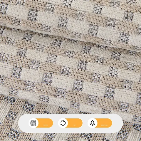 Chenille Grid Sofa Cushion Cover Scalloped Edge Modern Plaid Sofa Towel Non Slip Furniture Protector For Living Room Home